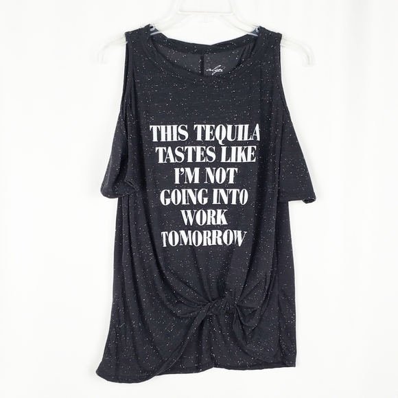 TEQUILA not going into work graphic tee - Picture 1 of 8